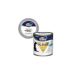 Ma Couleur Sur-mesure par Dulux Valentine – Peinture Laque Glycéro - Grande résistance pour boiseries et ferronneries - Mat Jaune Printemps 0,5 L