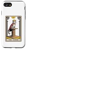 Arbre à chat mystique The Tower Tarot Card Coque pour iPhone SE (2020) / 7 / 8