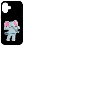 Elephant Cerceau Fitness Workout Gymnastique Coque pour iPhone 16