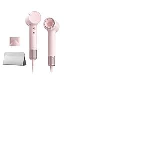 Laifen Mini SèChe-Cheveux, Sèche-Cheveux à Ions NéGatifs Avec Moteur Sans Balais 110 000 Tr/Min pour un SéChage Rapide, Sèche-Cheveux de Voyage Haute Vitesse Silencieux (Rose)