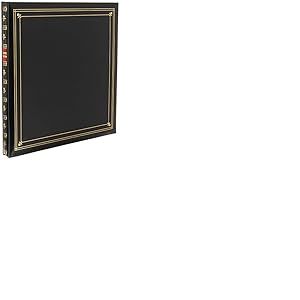 Pioneer Photo Albums Album Photo reli&eacute; &agrave; 300 Pochettes en Similicuir pour Impressions de 8,9 x 13,2 cm, Noir