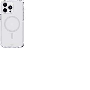 tech21 Evo Coque Transparente Compatible avec MagSafe pour iPhone 15 Pro Max – Coque de Protection Contre Les Chocs – Transparent