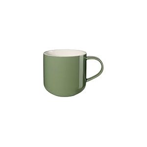 ASA Coppa 19100351 Tasse à anse en porcelaine Couleur Cactus 0,4 l 9,2 x 9,2 x 9,5 cm