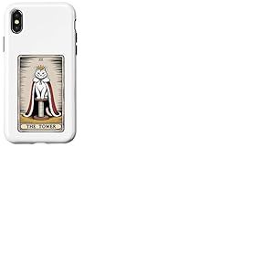 The Tower Arbre à chat Tarot Arbre à chat Coque pour iPhone X/XS