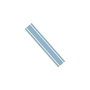 Ambiance Sticker Capot de Voiture Stripe, Autocollant Racing Body Side Stripe Decal, Toit Jupe Pare-chocs Stripe Decal Vinyle, Modifié Stripe Decal Car Décor Bleu Poudre - 1 Pièce de 124 cm