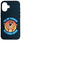 Art « Je ne suis pas têtu, je suis un chien de berger allemand » Coque pour iPhone 16