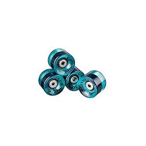Ridge Skateboards Cruiser Ensemble de roues de Skateboard Transparent Bleu 5,9 cm