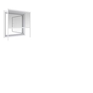 Windhager Store Enrouleur pour Fenetres Plus, Moustiquaire, individuellement découpable, 130 x 160 cm, blanc, 03878