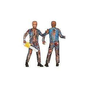 W WIDMANN MILANO Party Fashion - Costume de zombie pour enfant, ensemble avec masque, tenue complète pour Halloween et Carnaval