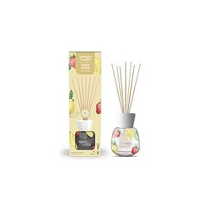 YANKEE CANDLE Signature brins diffuseur | Limonade glac&eacute;e aux Fruits Rouges | 100 ML | Jusqu&rsquo;&agrave; 10 semaines de Fragrance | Emballage Recyclable | Cadeau Parfait pour Les Femmes