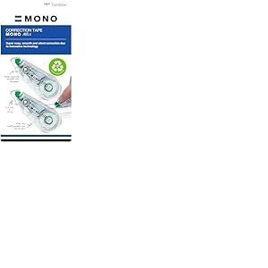 Tombow CT-CA4-2P Roller de correction MONO air 4, 10 m x 4,2 mm