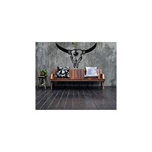 Tatoutex Stickers Crane de Buffle - Noir, L 20cm x H 12cm