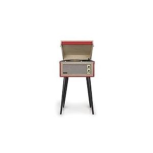 Tourne-Disque Crosley Bermuda Bluetooth Rouge Vintage