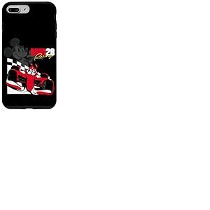 Disney Mickey Mouse Race Car Driver MM28 Racing Coque pour iPhone 7 Plus/8 Plus
