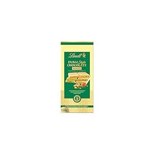Lindt - Tablette DUBAI STYLE CHOCOLATE - Blanc Pistache Kadaif, 150g