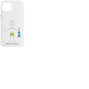 Violon pour Homme drôle, Cadeaux de Musicien Coque pour iPhone 14 Plus