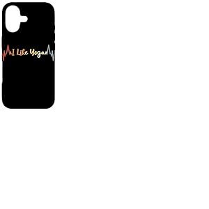 J'aime Yoga Pulse Line Yoga School Coque pour iPhone 17