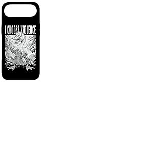 I Choose Violence Fusil d'assaut dr&ocirc;le en col&egrave;re et Silly Goose Coque pour iPhone Air
