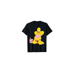 The Simpsons Homer Simpson Big Pink Heart Valentine’s Day T-Shirt