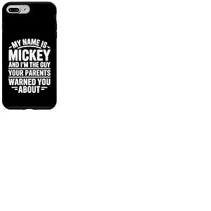 Funny Men Called Mickey Dad Brother Son Oncle P&egrave;re Neveu Coque pour iPhone 7 Plus/8 Plus
