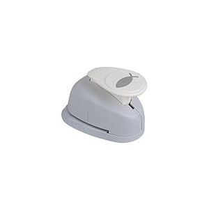Rayher perforatrice fantaisie poisson p décoration, 2,54cmø (1'') gris, 69036000