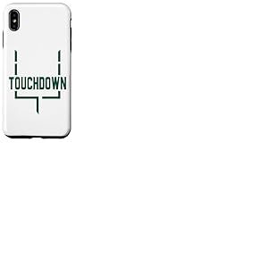 Touchdown pour les fans de football qui aiment les journées de jeu Coque pour iPhone XS Max