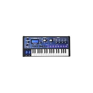 Synthétiseur à modélisation analogique compact de 37 mini-touches Novation MiniNova – un mini-synthé robuste, compact et puissant doté d'un vocodeur, de 256 sons et de cinq effets par voix