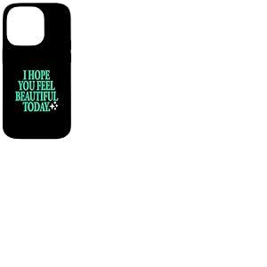 Bleu Sarcelle Clair Aqua Color Beautiful Hope Light Teal Aqua Coque pour iPhone 14 Pro