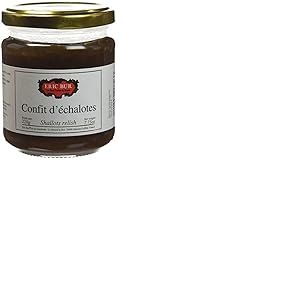 ERIC BUR Confit d'Echalotes 220 g - Lot de 3