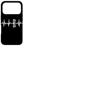 Lunettes de Vue Heartbeat Lunettes pour porteurs de Lunettes Coque pour iPhone 17 Pro
