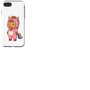 Costume de Chameau Kawaii en Licorne pour Filles et Enfants Amateurs de Licorne Coque pour iPhone SE (2020) / 7/8