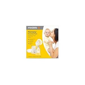 Medela Harmony Essentials Set - Tire-Lait Manuel - Design Compact avec t&eacute;terelle PersonalFit Flex et Fonction Stimulation