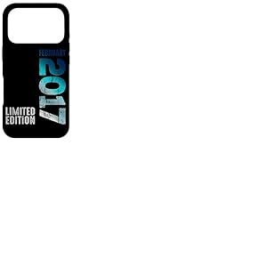 F&eacute;vrier 2017 Ann&eacute;e 2017 Retro 2017 Vintage Limited Edition Coque pour iPhone 17 Pro