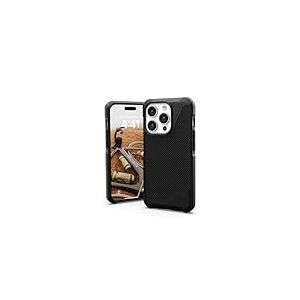 URBAN ARMOR GEAR UAG Coque Compatible avec iPhone 15 Pro 6,1", Metropolis LT Kevlar Noir, Aimant int&eacute;gr&eacute; Compatible avec Chargeur MagSafe, Coque de Protection Robuste de qualit&eacute; Militaire r&eacute;sistante
