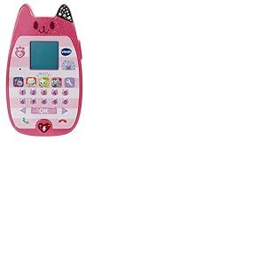 VTech- Gabby's Dollhouse-Téléphone, 80-561923, Allemand