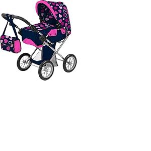 Amia Poussette Poup&eacute;e Coeur avec Sac