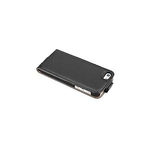 Mumbi Etui à rabat en Cuir pour Apple iPhone 5/5S Noir