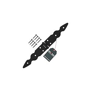 KOTARBAU&reg; Charni&egrave;re &Agrave; Cong&eacute; Chantier 150x150 x 35 En Acier Mal Peint En Poudre | Charni&egrave;re Porte Lourde | Charni&egrave;re Mal Peinte En Poudre | Charni&egrave;res De Portes | Charni&egrave;re Plate | Charni&egrave;re Porte