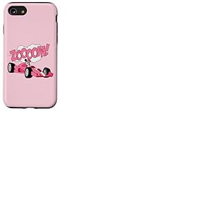 Disney Minnie Mouse Racing Team "ZOOOOM!" Race Car Driver Coque pour iPhone SE (2020) / 7 / 8