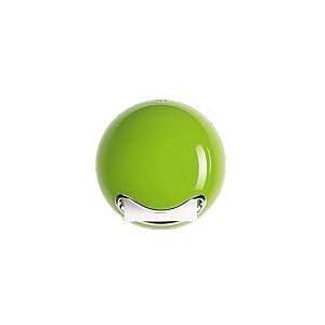 Spirella, Distributeur de Papier Toilette en Polystyrène Design Bol, Pratique et Élégant pour Salle de Bain, Fini Brillant, Taille Standard, Couleur Kiwi
