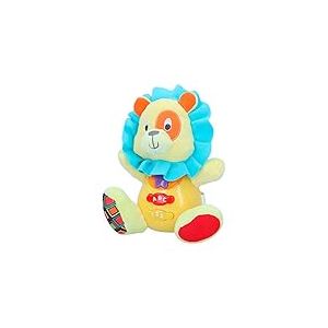 winfun- Peluche Lion pour bébé Qui Parle et lumières colorées, Langue : Espagnol, 85367