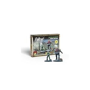 Modiphius Entertainment | Fallout Wasteland Warfare | Super Mutants: Tabitha and Raul | Miniatures | Unpainted