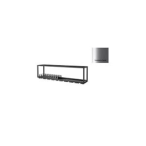 WESCO Rack System Smart Neusilber thermolaqué, Acier Inoxydable, Acier Inoxydable, 1200x450x250 mm