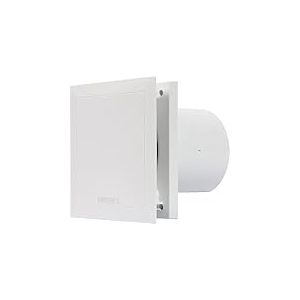 Airflow QT120B Extracteur 120mm, 2 Vitesses, Ultra Silencieux 32 DB(A), Éco 10/13W, Débit jusqu'à 47 L/s, Certifié QuietMark, Fabriqué en Allemagne, Garantie 3 Ans
