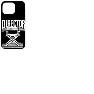 Chaise de réalisateur de cinéaste, Directeur, Design Regisseur Coque pour iPhone 16 Pro