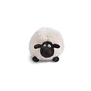 Peluche Shaun le Mouton Shirley de 17cm blanc - Doudou en peluche, mignonne peluche à câliner, pour jouer, pour enfants et adultes, une excellente idée de cadeau