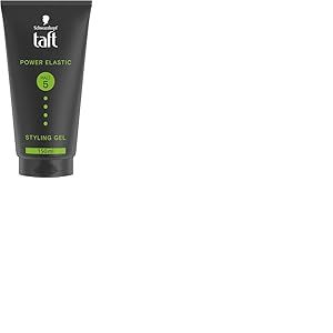 Schwarzkopf TAFT Gel Power Elastic (150 ml) - Gel coiffant pour cheveux et cuir chevelu - Pour une tenue forte jusqu'à 48 heures - Doux pour les cheveux et le cuir chevelu - Végétalien