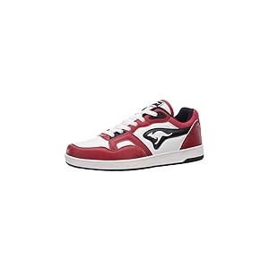 KangaROOS Mixte Point K-Slam Basket, Rouge Jet Black, 46 EU