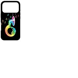 Art Sousaphone G&eacute;nial de La Fanfare ou LGBTQ+ et Gay Fiert&eacute; Coque pour iPhone 17 Pro