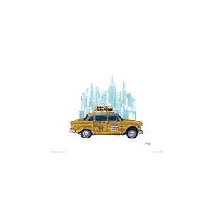 Barry Goodman (Taxi New York 40 x 50 cm Toile Imprimée